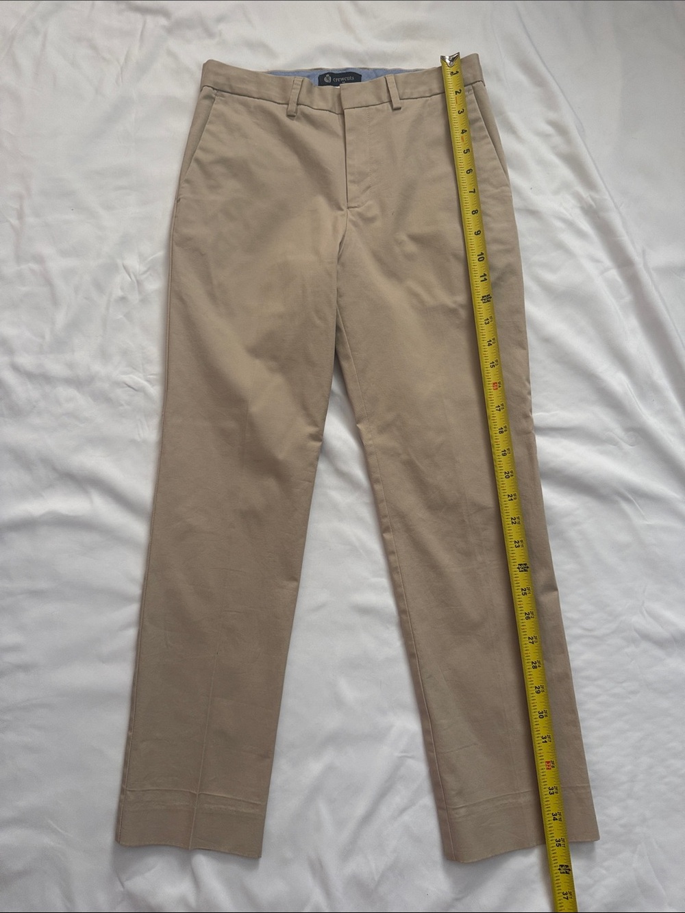 Crewcuts Slim Straight Khaki Chinos - Light Tan